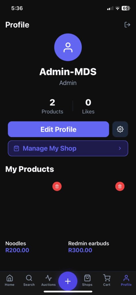 My Profile